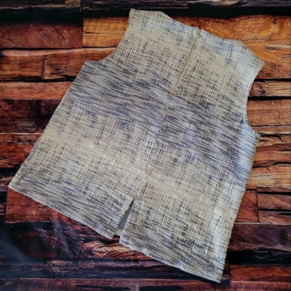 Anthropology W5 Sleeveless Twead Sweater Top - Picture 4 of 6
